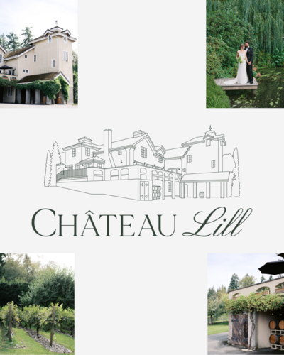 Custom Logo Design for Chateau Lill, a Washington wedding venue