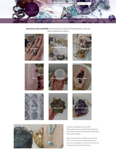 Template site internet Showit