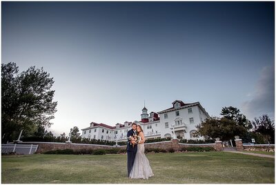 Wedding at Stanley Hotel Estes Park Colorado