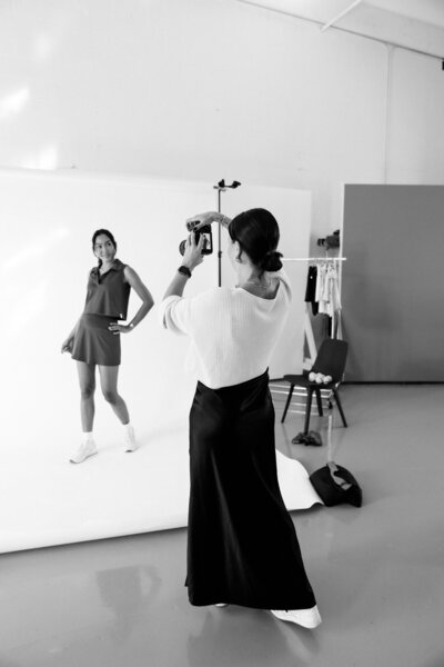 Cultivé Co. Luxury Brand Photography | Female Founder Portrait Session in Natural Light Studio