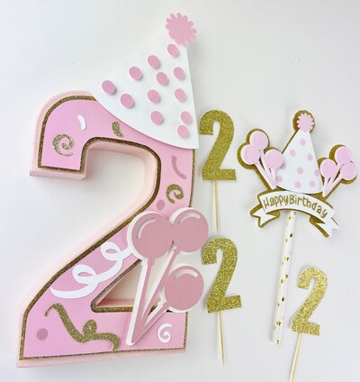 number cupcake toppers