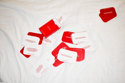 We're Not Really Stangers Card Game from TT-SUITE