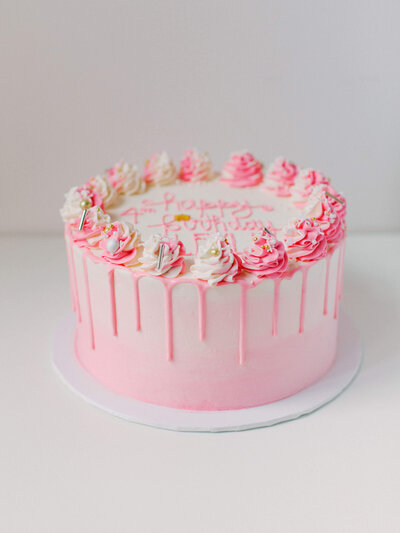 Buttercream swirls_Pink and white ombre_Pink drip_Princess 2 (1)