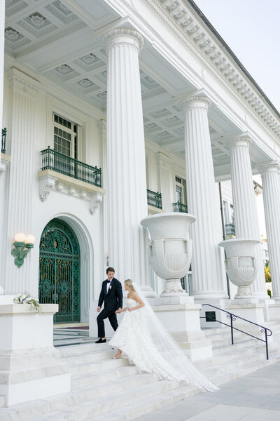 Sam's beautiful bride getting ready photos captured by Sunny at the Breakers hotel in Palm Beach