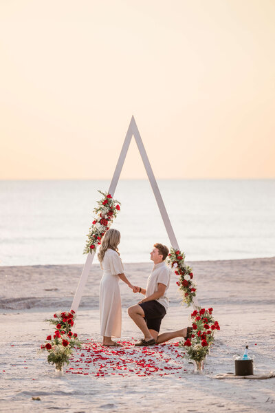 Proposal Photos on St. Pete Beach