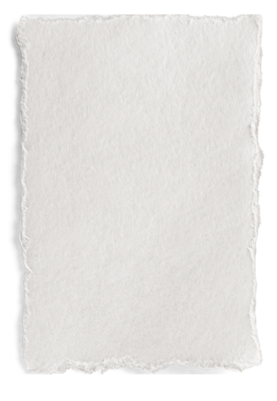 Blank paper with torn edges