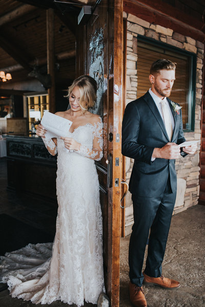 Jordan + Dyllan Lodge Wedding | Tin Sparrow Events + Alex Lasota Photography