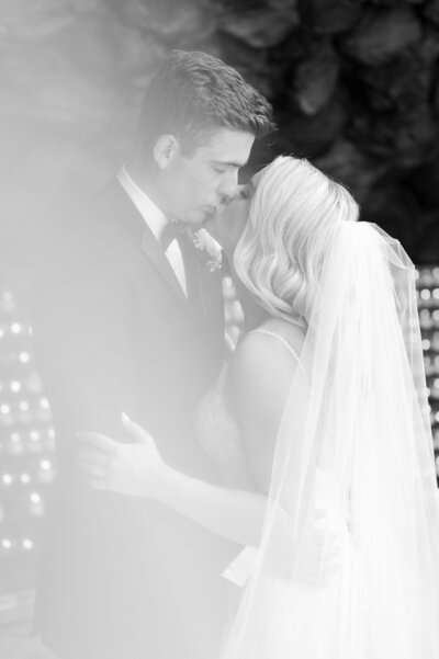 Bride and groom portrait