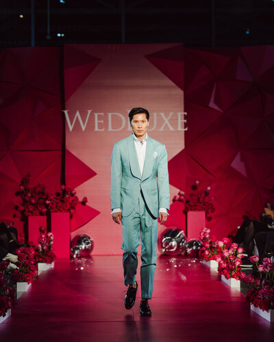 King and Bay at WedLuxe Show 2023 Runway pics by @Purpletreephotography 6