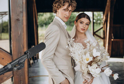 Live stream wedding speeches