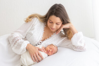 after newborn photo