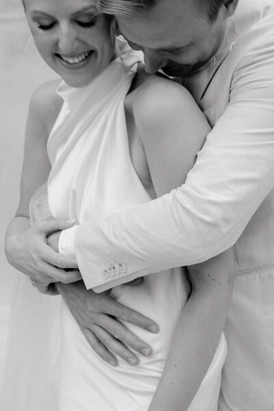 editorial wedding couple photo