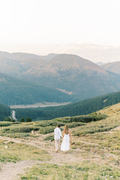 Summer Colorado engagement session