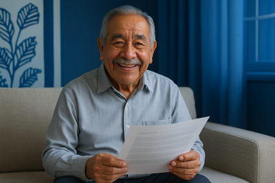 Agent delivering Apostille Certificate