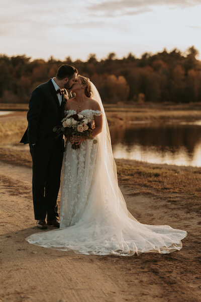 Coastal Maine elopement photography
