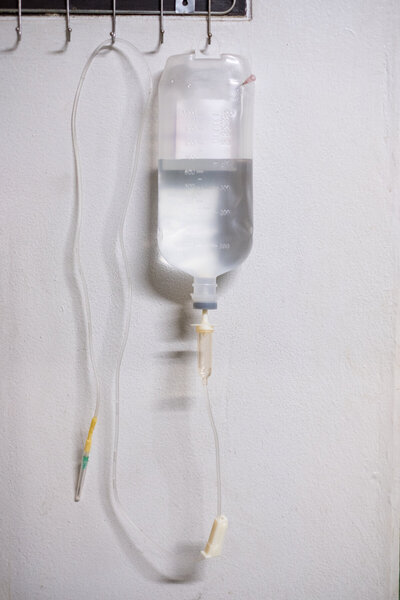 iv solution bag for iv therapy