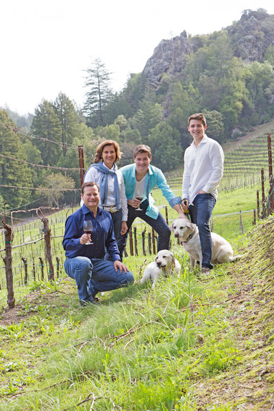 Napa Wine Country Family Photoshoot