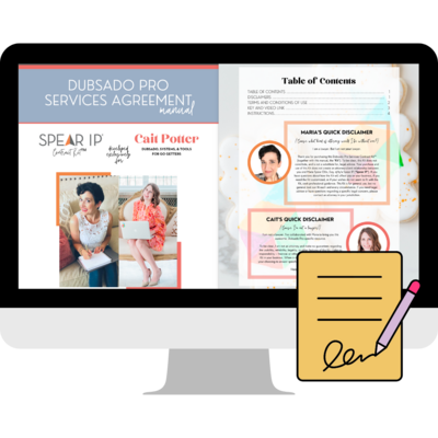 A comprehensive legal contract kit tailored for Dubsado setup professionals, ensuring airtight agreements and client protection.