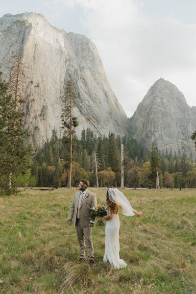 Adventurous elopement in nature documented by a Pennsylvania-based wedding photographer