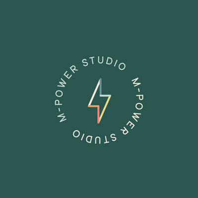 joyful circular logo  pattern