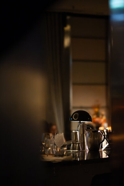 Moody decor at birthday Party Montreal