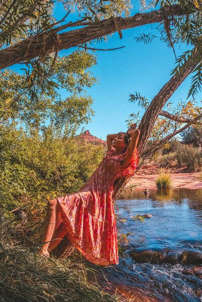 Soul Retreat California womens wellness and spiritual retreat experience woman on beach mission pacific resort