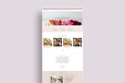 Shopify Brand for Floral Ivy Way Flower Farm