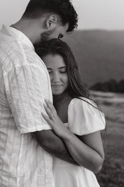 a couples portrait from engagement at on the puget sound near seattle, washington photographed by Sarah Mismash, a washington wedding photographer