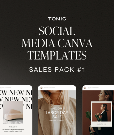 Canva Templates for Sales
