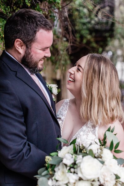 Sarah + Michael -  Elopement in Reynold's Square, Savannah - The Savannah Elopement Package, Flowers by Ivory and Beau