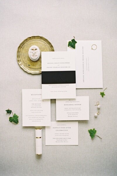 Wisconsin Wedding Venue Dinner Menu