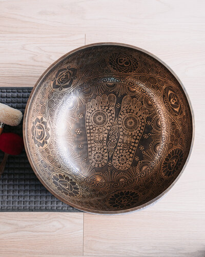 Bol XL utilisé en sonothérapie