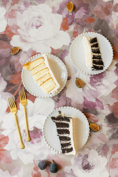 Wedding reception with large floral installation