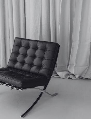 black chair