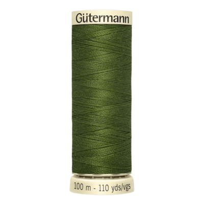a spool of green thread