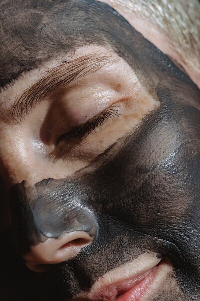 Woman getting a facial in Middleton, WI