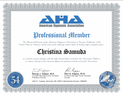 Christina Samuda Professional Member