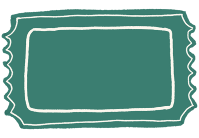 green ticket frame