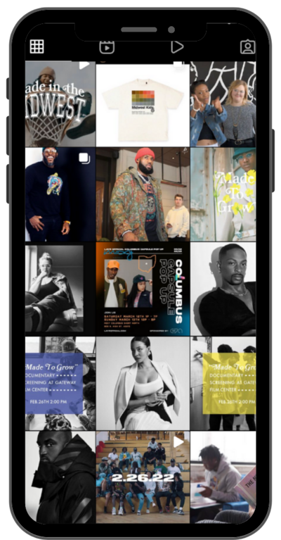 Instagram Feed for a Fashion Based Business