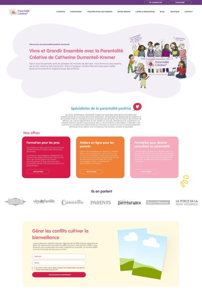 Template site internet Showit