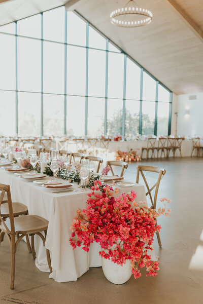 Colorful vibrant wedding flowers in Arizona at Desert View 