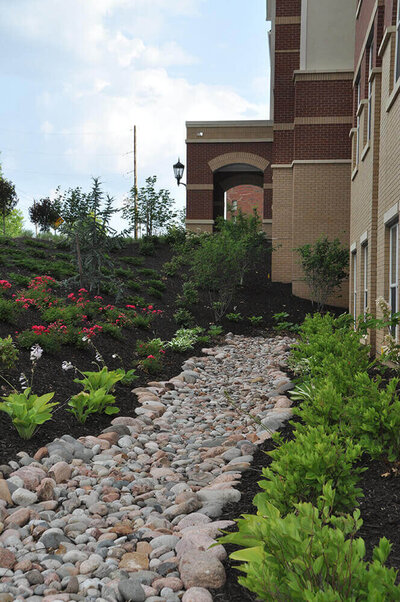 Commercial landscape company project in Kansas City