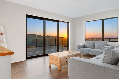 living space with a view