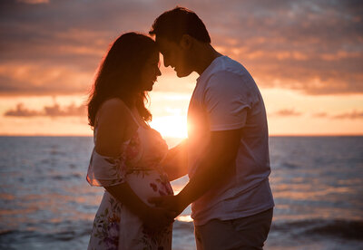 maternity photoshoot kauai