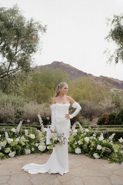 Wedding dress and florist in scottsdale, arizona