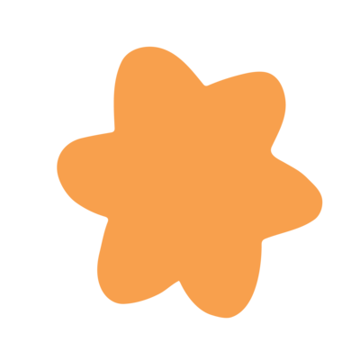 Simply Sign It Tangerine Star