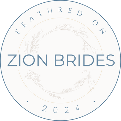 Zion Brides Featured Badge 2024 – White