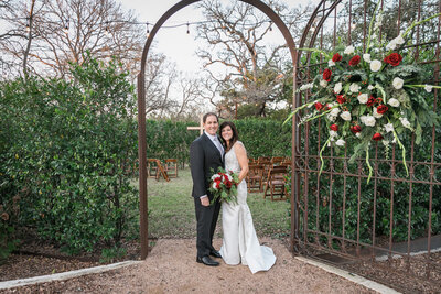 Tiffany Chapman Photography bride and groom landscape photo