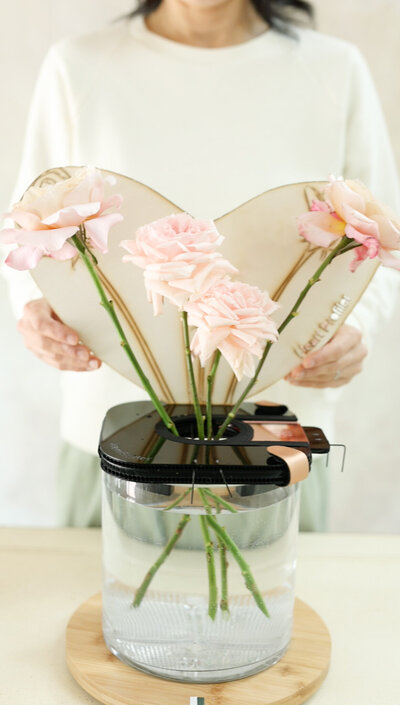 Bouquet making with StemSlider System