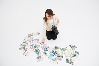 Alyssa Dougherty with her camera